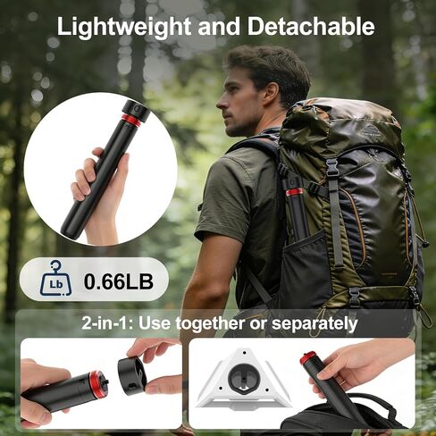 Starlink Mini Tripod with Aluminum Tripod Adapter Compatible with New & Old Pipe Adapters, Lightweight and Portable Tripod Stand for Outdoor Camping, Hiking, RV Travel, Starlink Mini Accessories in Kuwait