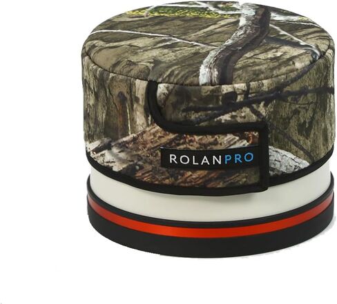 Rolanpro Lens Rain Cover for Sony FE 100-400mm F4.5 GM OSS (SEL100400MC), Waterproof Camo Rain Coat Lens Protective Sleeve Case for Wildlife Photography, Bird Watching & Outdoor Shooting #23 Brown in Kuwait
