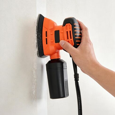 Hedume 130 Pcs Oscillating Tool Detail Sanding Pads Kit, 125 Pcs Sandpaper (60/80/120/180/240 Grit) and 5 Pcs Triangle Sanding Pads, Multitool Sandpaper for Wood/Plaster Other Surfaces Polish Sanding in Kuwait