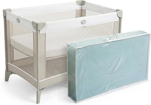 Waterproof Pack N Play Mattress Storage Bag with Zipper & Carrying Handles, Heavy Duty 6 Mil Clear Travel Moving Bag 38 x 26 x 4.5 inches. in Kuwait