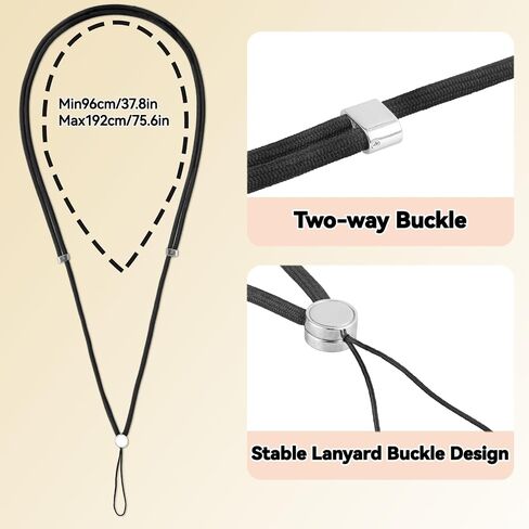 VANEST Adjustable Crossbody Strap Compatible with Shark ChillPill Portable Fan, Lanyard Adjustable Buckle Anti-Theft & Ant-Drop, Hands Free Portable Fan Accessories for Daily & Outdoor Activities in Kuwait