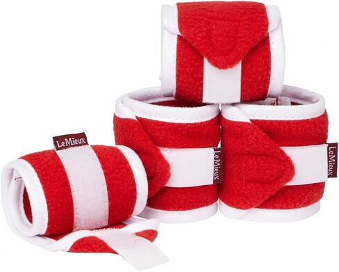 LeMieux Toy Pony Christmas Set - Saddle Pad, Polos, & Ear Bonnet - Super Soft - Festive Holiday Spirit - Suitable for Ages 3+ - Chilli in Kuwait