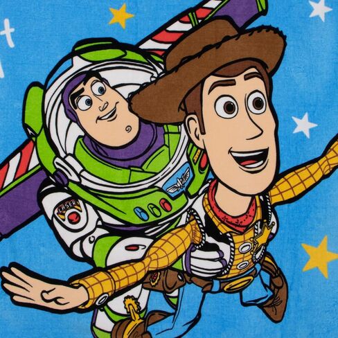 Disney Toy Story Towel, Woody and Buzz Lightyear Boys Towel, Hooded Kids Towels, One Size in Kuwait