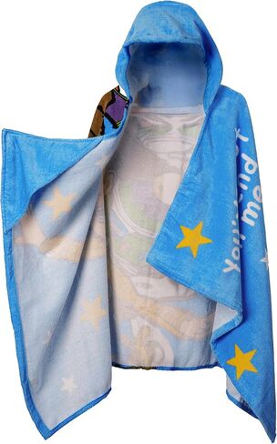 Disney Toy Story Towel, Woody and Buzz Lightyear Boys Towel, Hooded Kids Towels, One Size in Kuwait