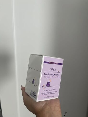 Lavender cologne tender moment in Kuwait