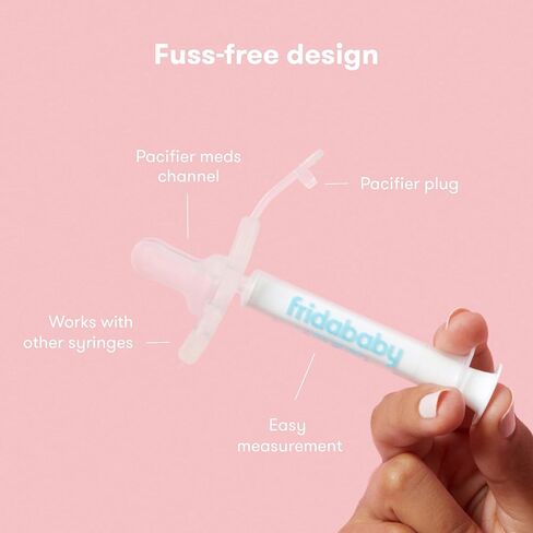 Frida Baby 3-in-1 Nose, Nail + Ear Picker + Frida Baby Medicine Pacifier, Medicine Syringe & Accu-Dose Pacifier in Kuwait