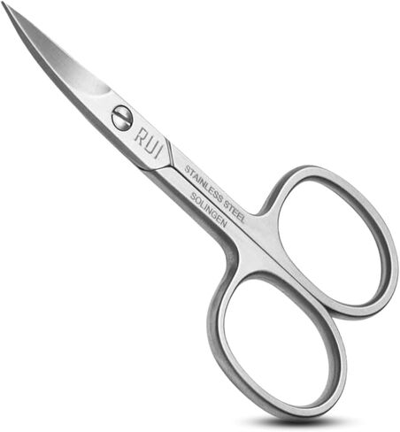 Rui Smiths Pro Precision SafeEdge Nail Scissors | Stainless Steel Manicure Pedicure Trimmer Cutter with Rounded Tips | Suitable For Babies, Toddlers and Diabetics | Made in Solingen, Germany in Kuwait