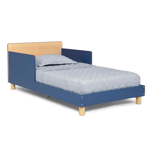 Delta Children - GapKids Wood Toddler Bed with Reversible Headboard - Greenguard Gold Certified, Blush Pink in Kuwait