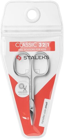 Staleks Classic 32 Type 1 Nail Scissors for Kids – Rounded Tips – Mini Size – Safe and Comfortable for Baby Nail Care in Kuwait