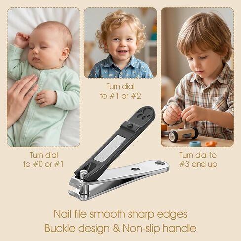 YUXIANLB Kids Nail Clippers for Infants, Small Jaw Precise Baby Nail Trimmer Fingernail Clippers Precision Grooming Tool for Baby’s Tiny Fingernails and Toenails for Infant Toddler Baby Kids in Kuwait