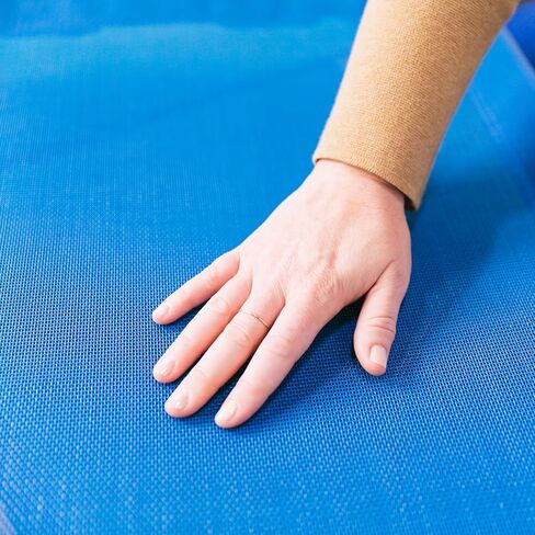 ECR4Kids Stackable Kiddie Cot Fabric, Toddler, Replacement Parts, Replacement Parts, Blue, 6-Pack in Kuwait