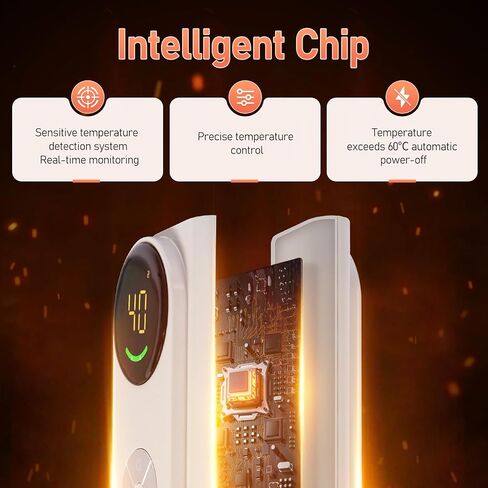 Under Desk Warmer Portable Space Heater, Leg Warmer Foot Warmer for Office & Home, Whisper Heat Foldable Energy Efficient With Thermostat Timer Auto Shut Off in Kuwait