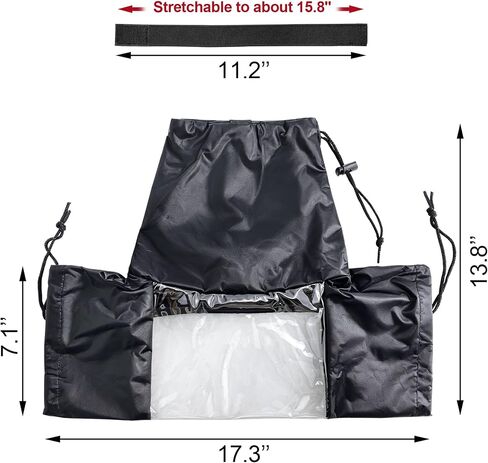BlingKingdom Waterproof Camera Rain Cover, Professional Sleeve Dust Proof Protector Photography Camera Accessories for Canon Nikon Sony DSLR and Mirrorless Cameras in Kuwait