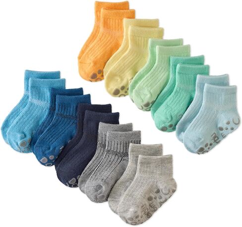 Butterblu Zuri Multipack Socks w/Grippers, Sustainably Made in Kuwait