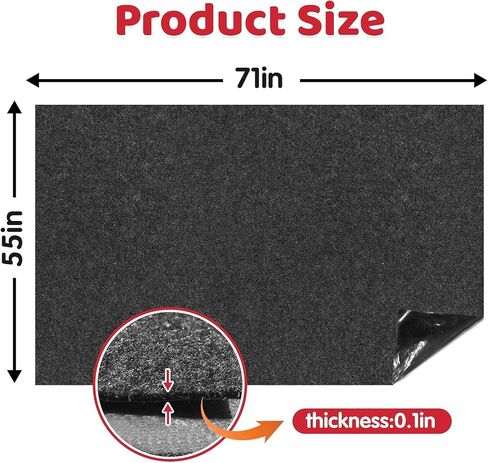 71 Inches x 55 Inches Large Outdoor Playhouse Mat Waterproof Play Mat with Non Slip Bottom and Soft Felt Top Foldable for Indoor Outdoor Use Picnics Exercise and Playtime in Kuwait