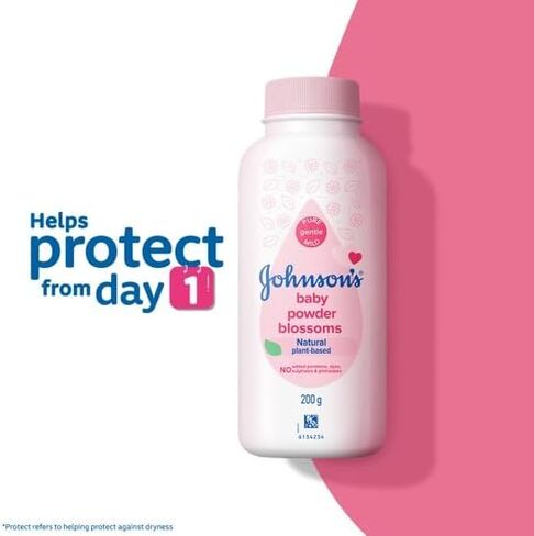 John&Son Baby Blossoms Baby Powder, 200g, 8 Pack in Kuwait