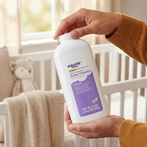 Baby Powder Talc-Free Cornstarch Dusting Powder Lavender 22 oz 3 Packs, Body Powder for Daily Use, Travel Baby Powder Travel Size Polvo in Kuwait