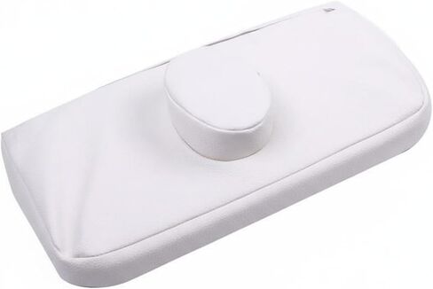 Salon Bed Pillow Oil-Resistant Salon Face Pillow Stain-Resistant Massage Table Headrest for Beauticians, White-A in Kuwait