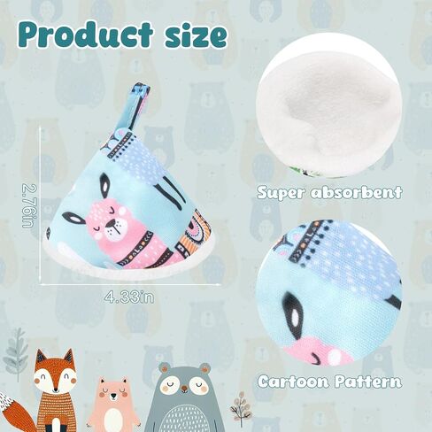 6 Pcs Pee Covers for Baby Boys, Strong Water Absorption Reusable Flannel Peepeeteepe Baby Boy with Hanging Loop, Strong Absorbent Pee Shield Pee Tent for Diaper Changes (6Pcs-Blue) in Kuwait