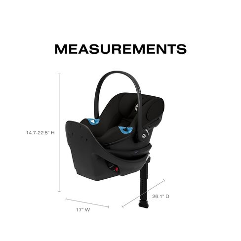 Aton G2 Swivel Infant Car Seat with Load Leg Base - Moon Black in Kuwait