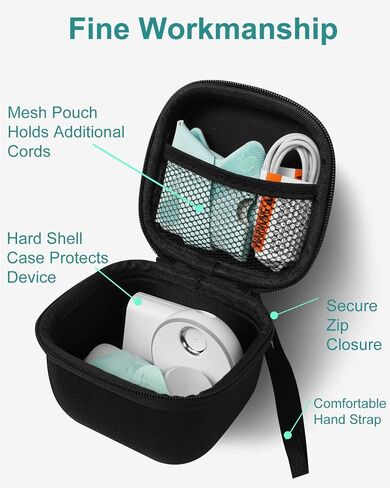 Hard Travel Case for Owlet Dream Sock Baby Sleep Monitor, Protect Storage Case for Owlet Smart Baby Monitor, Black Bag Only in Kuwait
