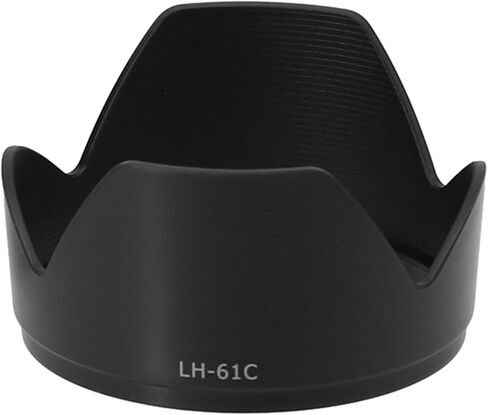LH-61C Bayonet Lens Hood for Olympus M.ZUIKO Digital ED 14-150mm f/4.0-5.6 II or M.ZUIKO Digital ED 14-42mm f/3.5-5.6 Lens, Tulip Flower Hood for Compatible with 58mm Filter & Cap in Kuwait