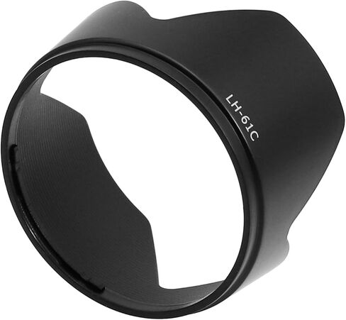 LH-61C Bayonet Lens Hood for Olympus M.ZUIKO Digital ED 14-150mm f/4.0-5.6 II or M.ZUIKO Digital ED 14-42mm f/3.5-5.6 Lens, Tulip Flower Hood for Compatible with 58mm Filter & Cap in Kuwait