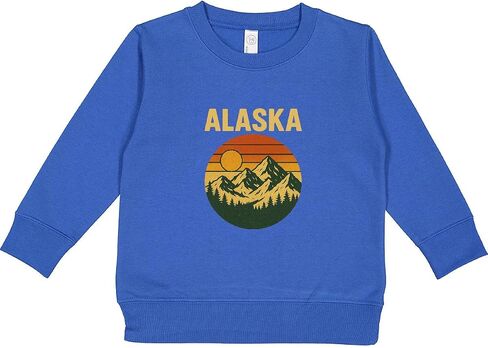 inktastic Alaska Mountains Toddler Sweatshirt in Kuwait