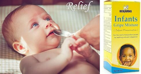 Benjamins Infants Gripe Mixture Gripe Water 120ml in Kuwait
