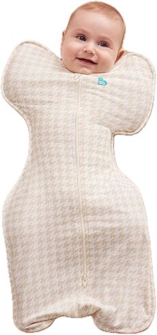 Love to Dream Swaddle UP, Baby Sleep Sack, Self-Soothing Swaddles for Newborns, Improves Sleep, Secure Fit Helps Calm Startle Reflex, New Born Essentials for Baby, 1.0 TOG, 5-8.5 lbs, Pink in Kuwait