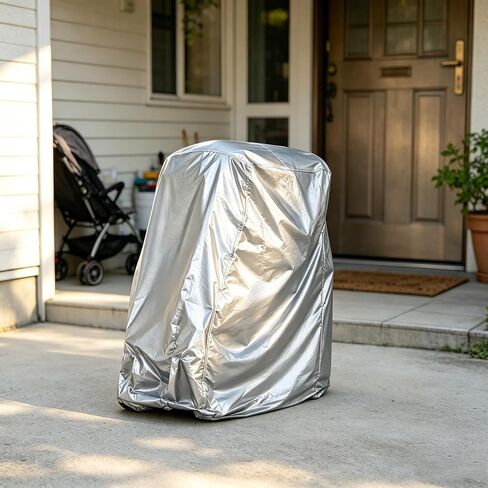 Stroller Cover for Storage - Waterproof Stroller Cover, Heavy Duty Oxford Fabric , Universal Fit Large Dustproof Stroller Bag for Most Strollers, Indoor Outdoor Storage and Travel in Kuwait