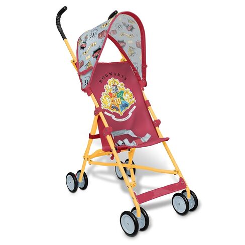 Harry Potter Umbrella Stroller for Toddlers – Lightweight Foldable Travel Stroller with 3-Point Harness, Locking Wheels, Adjustable Canopy, Compact & Portable in Kuwait