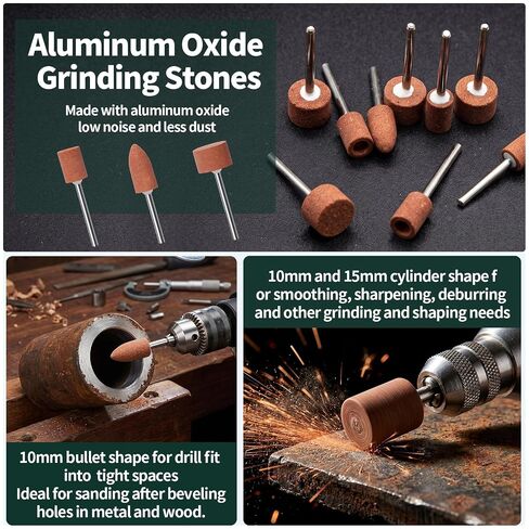 65Pcs Cutting Wheel W 1/8 Inch Shank Set, 545 Diamond Cutting Wheels, HSS Circular Saw Blades, Resin Cutting Discs, Rotary Tool Accessories for Wood Plastic Gem Glass Aluminum Alloy Jade in Kuwait