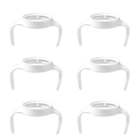 6Pack Baby Handles for MAM Bottles, Ergonomic Non-Slip Bottle Grips for Self-Feeding, Fits MAM Bottle 5oz, 9oz & 11oz, BPA-Free Trainer Accessories in Kuwait
