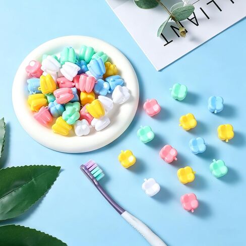 50Pcs Baby Teeth Keepsake Box Multicolor Tooth Fairy Tooth Holder Plastic Baby Teeth Box for Boys Girls Kids Keepsake, Goodie Bag Fillers, Party Favor, Dentist Office in Kuwait