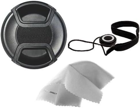 Tamron Zoom Wide Angle-Telephoto AF 28-75mm f/2.8 XR Di LD Lens Cap Center Pinch (67mm) + Lens Cap Holder + Nwv Direct Microfiber Cleaning Cloth. in Kuwait