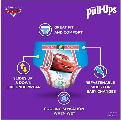 Pull-Ups Cool & Learn Boys' Training Pants, 3T-4T, 66 Ct in Kuwait