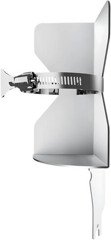 Paint Shaker Attachment for Reciprocating Saw, Universal Paint Can Mixer for 2-4 in / 5-10 cm Cans, Stainless Steel, One-Click Adjust, Anti-Slip Toothed Strap, with Gloves in Kuwait