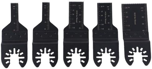 High Carbon Steel Oscillating for multi Tool Saw for blades for Wood Metal Plastic, 5-Piece Precision Cutting Kit for Renovator Power Tools in Kuwait