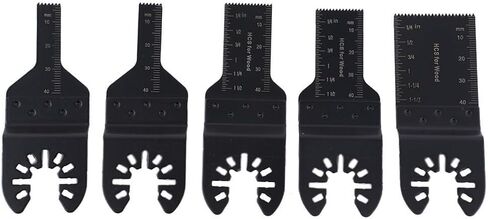 High Carbon Steel Oscillating for multi Tool Saw for blades for Wood Metal Plastic, 5-Piece Precision Cutting Kit for Renovator Power Tools in Kuwait