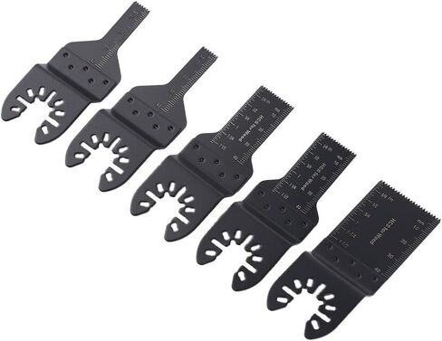 High Carbon Steel Oscillating for multi Tool Saw for blades for Wood Metal Plastic, 5-Piece Precision Cutting Kit for Renovator Power Tools in Kuwait