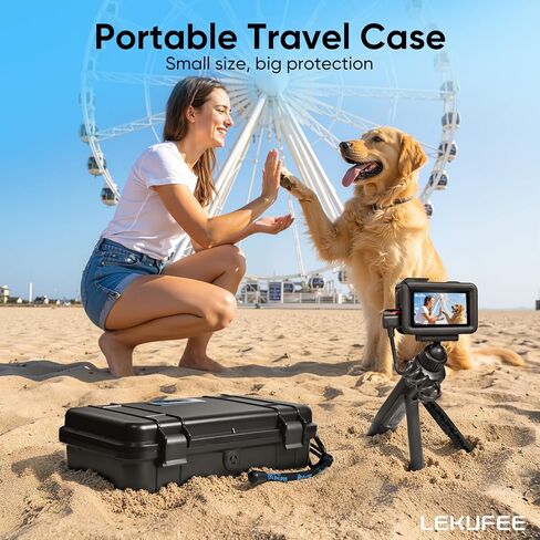 Lekufee Waterproof Hard Case for Xtra Edge Pro/Xtra Edge Camera, and Accessories(Case Only) in Kuwait