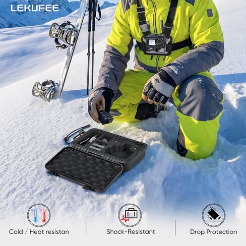 Lekufee Waterproof Hard Case for Xtra Edge Pro/Xtra Edge Camera, and Accessories(Case Only) in Kuwait