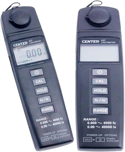 CENTER-337 Digital Light Meter 5 Digital Display Light Range: 0.000~1000fc in Kuwait