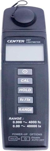 CENTER-337 Digital Light Meter 5 Digital Display Light Range: 0.000~1000fc in Kuwait