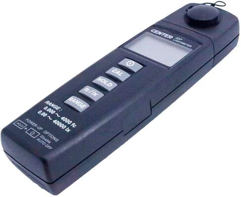 CENTER-337 Digital Light Meter 5 Digital Display Light Range: 0.000~1000fc in Kuwait