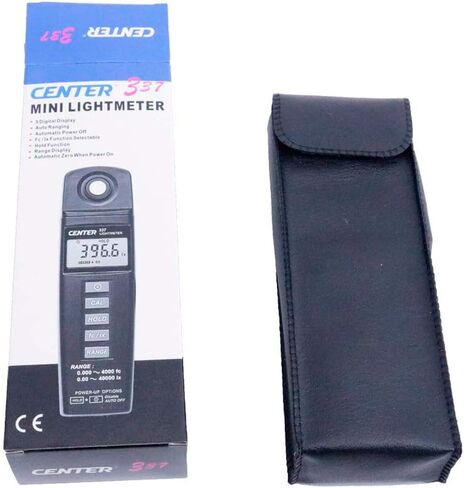 CENTER-337 Digital Light Meter 5 Digital Display Light Range: 0.000~1000fc in Kuwait