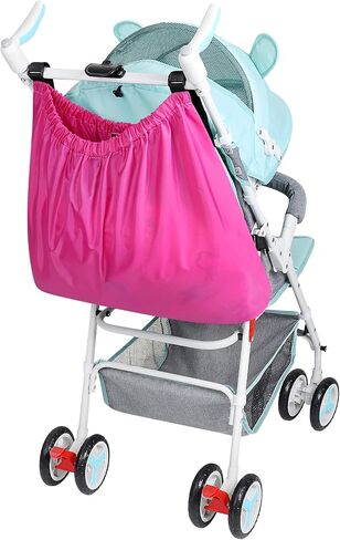 Accmor Stroller Organizer, Universal Stroller Bag for Uppababy, Baby Jogger, Britax Strollers, Adjustable Large Storage Accessories Caddy for Stroller and Crib in Kuwait