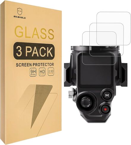 Mr.Shield Tempered Glass 3 Pack Screen Protector For DJI RS 5 | Japan Glass with 9H Hardness in Kuwait