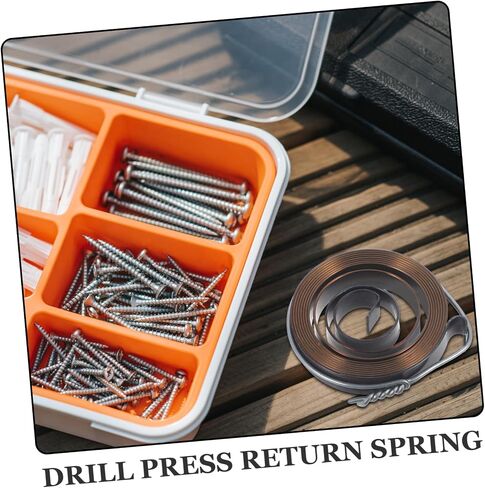 2pcs Drill Press Return Spring Assembly Quill Spring for Easy Installation and Performance Compatible Drilling Machines in Kuwait